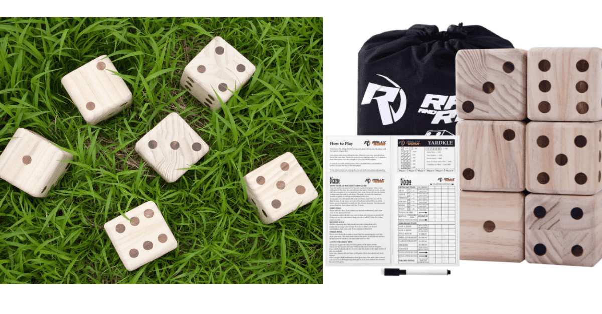 You Can Get Giant Dice For The Best Game of Farkle Ever