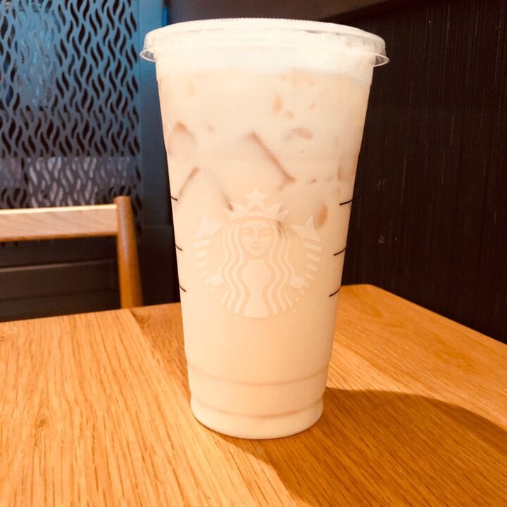 Peaches and Cream Drink at Starbucks