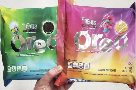 You Can Get ‘Trolls World Tour’ Oreos Complete With Glitter And Popping Candy