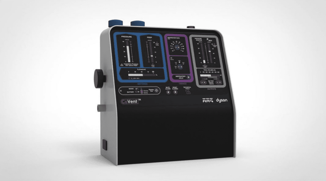 In Just 10 Days, Dyson Created A New Ventilator To Help Healthcare Workers Care For Patients