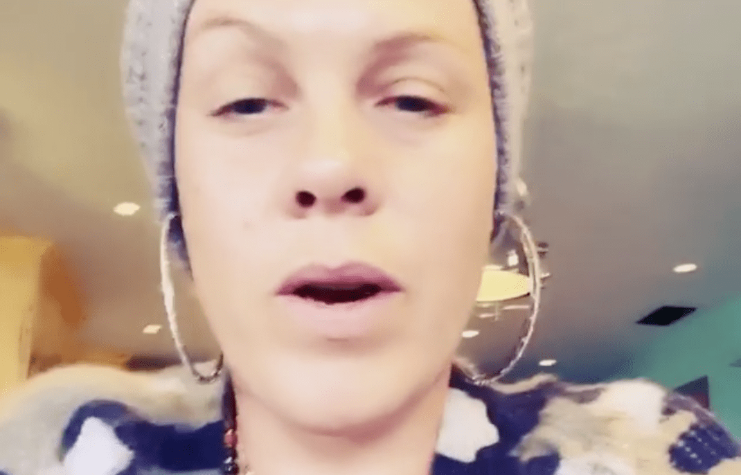 Pink Messed Up Cutting Her Hair And I Still Love It