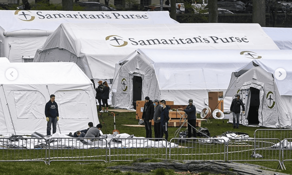 New York City Is Building A Makeshift Hospital in Central Park