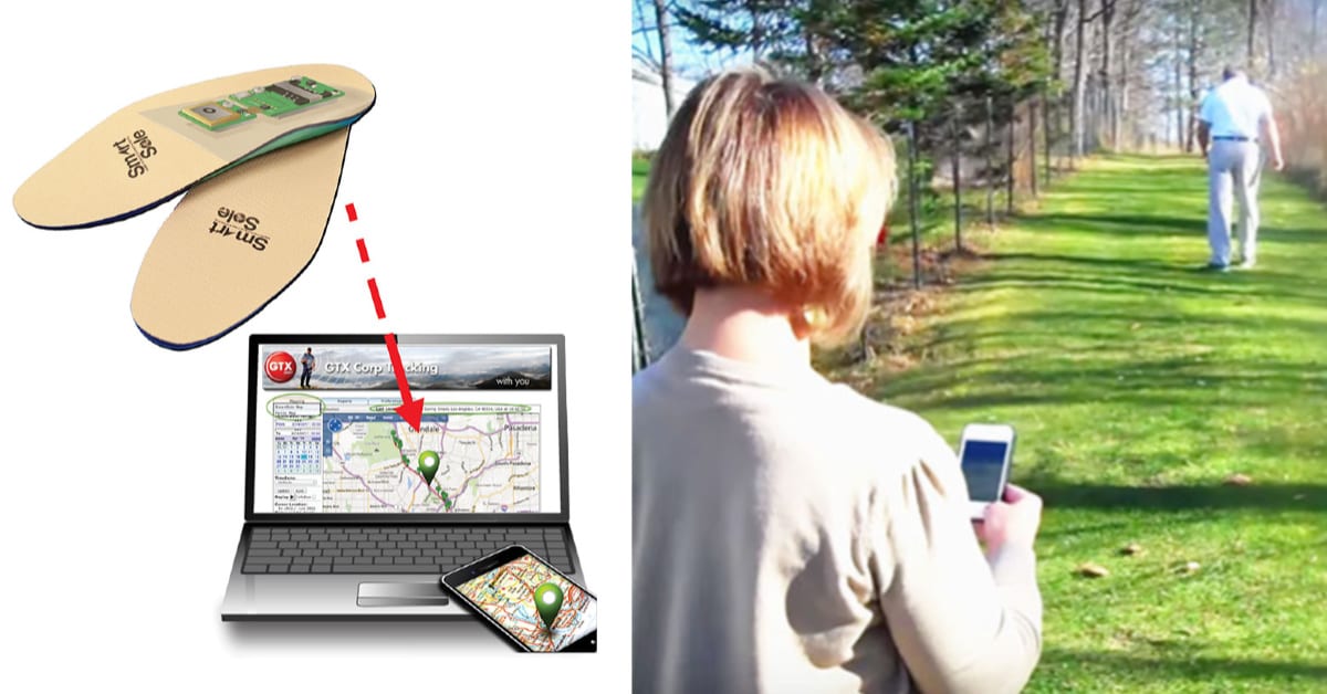 You Can Get Insoles With GPS Tracking To Keep Track Of Loved Ones With Alzheimer’s Or Dementia