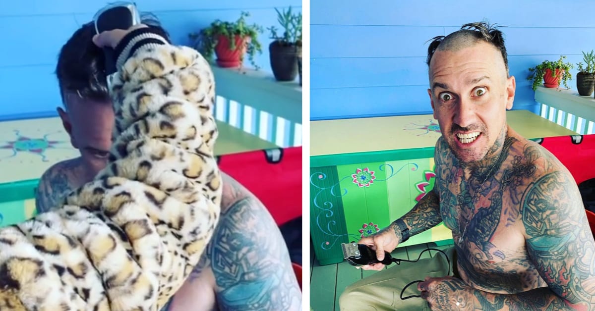 Pink and Carey Hart’s Daughter Gave Him A Haircut and It’s Adorable