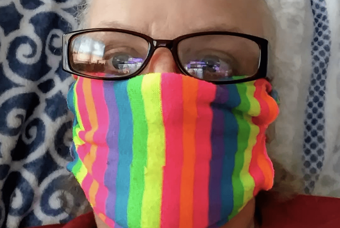How To Make A Face Mask Using A Sock
