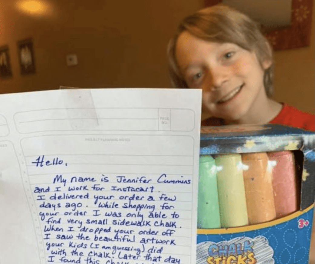 An Instacart Delivery Driver Went Out Of Her Way to Get An Item On A Families List and My Heart Is Full