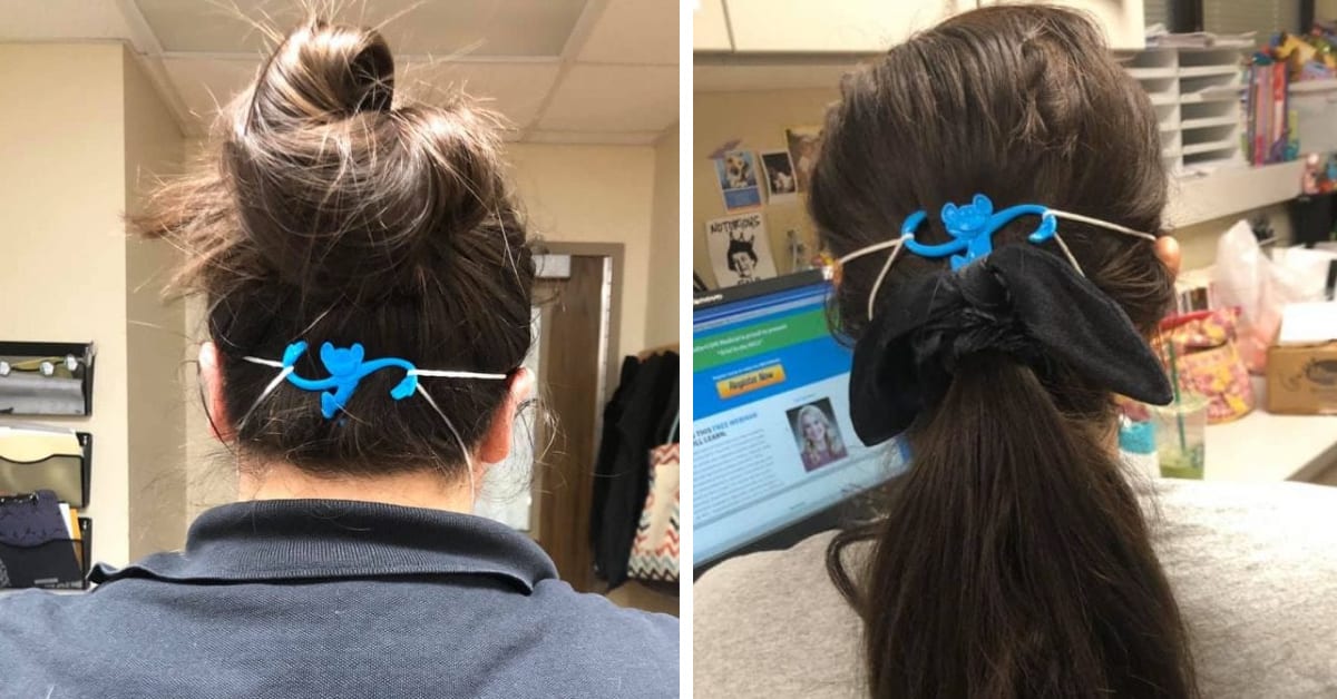 Nurses Are Using ‘Barrel Of Monkeys’ Game Pieces To Secure Their Masks And It Is Brilliant