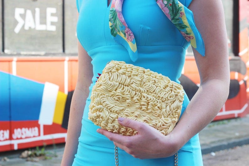 You Can Get A Handbag That Looks Like Ramen Noodles, Because Why Not?