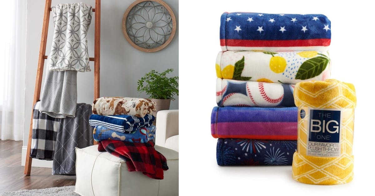 You Can Get A Giant Plush Throw For Less Than $10 From Kohl’s And They Are My Favorite Things Ever