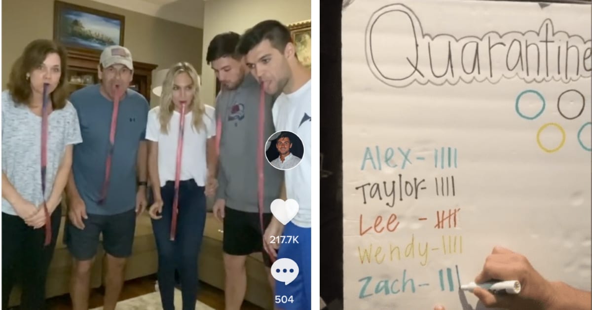 This Family Started Their Own ‘Quarantine Olympics’ on TikTok and I’m Dying Laughing