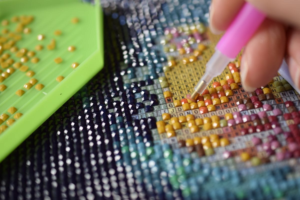 ‘Diamond Painting’ Is The New Way People Are Staying Entertained While Stuck Inside and I’m Trying It