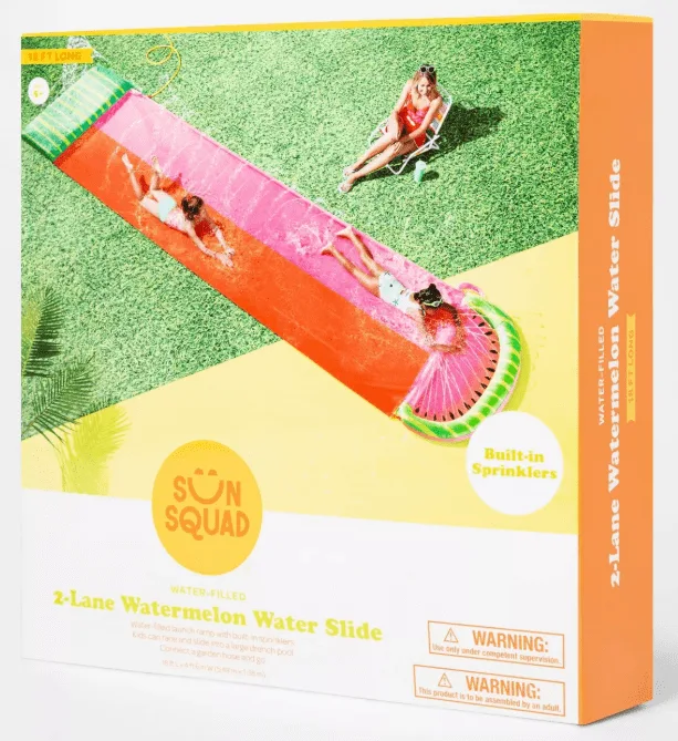 Target Has A $15 Watermelon Double Water Slide and I Need It