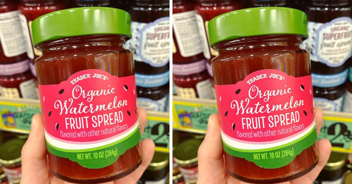 Trader Joe’s Has An Organic Watermelon Fruit Spread and I Need It