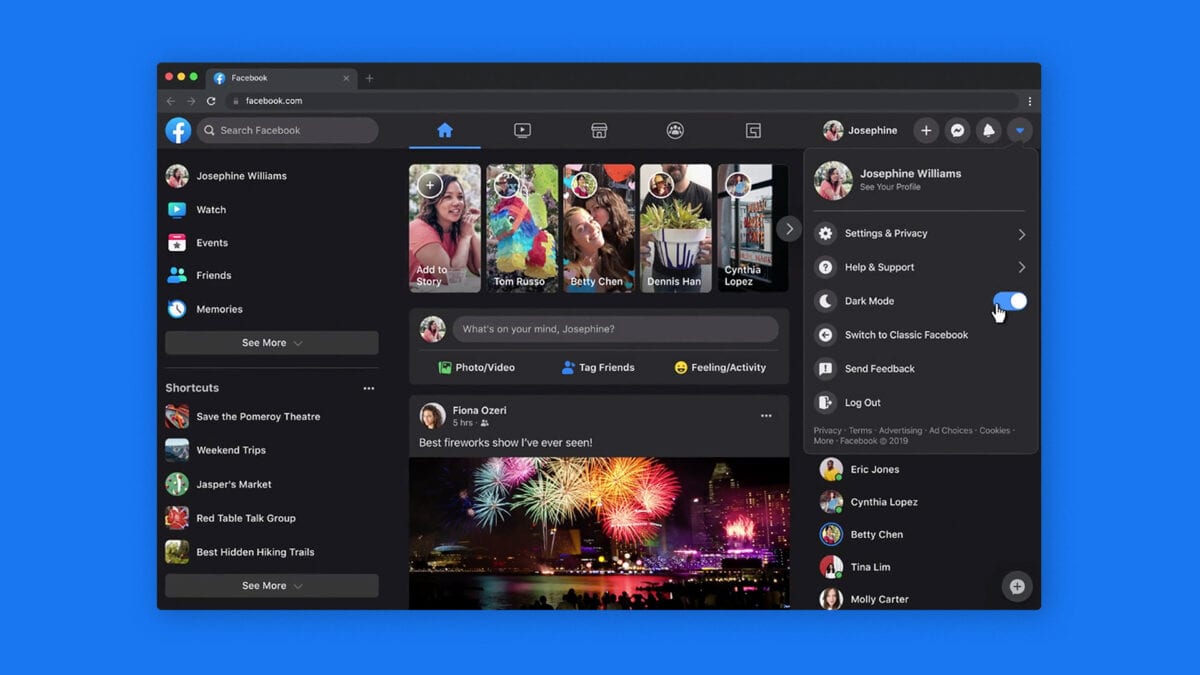 Facebook Has A New Dark Mode. Here’s How To Get It.