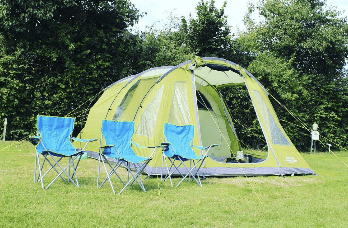 You Can Get A 3-Bedroom Camping Tent Complete With A Living Room and Screened Porch