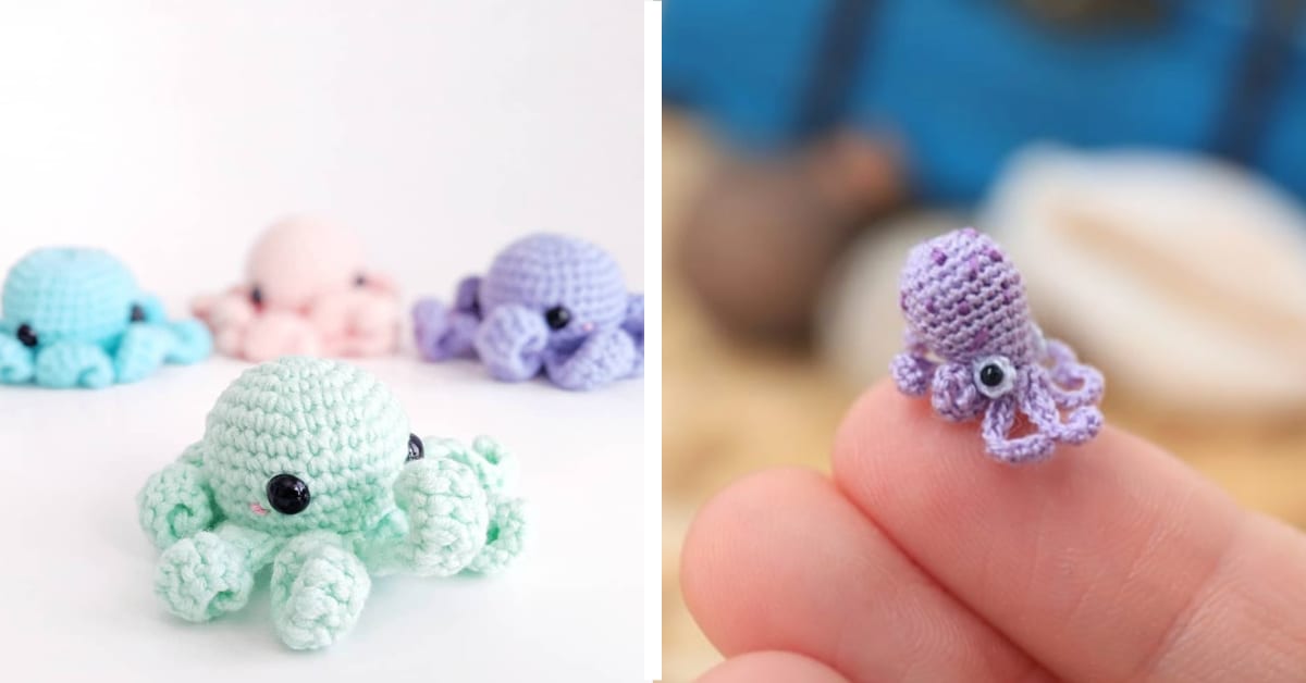 You Can Crochet Miniature Sea Creatures and I Want To Make Them All