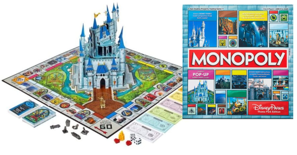 You Can Get A Disney Parks-Themed Version Of Monopoly and It Is Magical