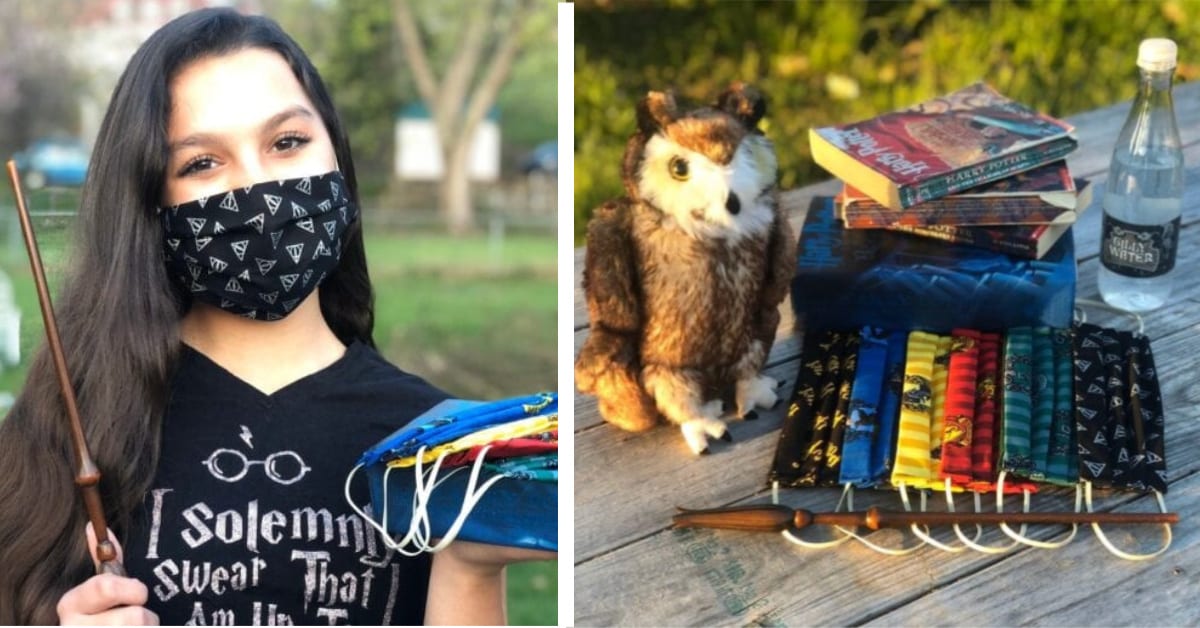You Can Get Harry Potter Face Masks, Accio All Of Them To Me