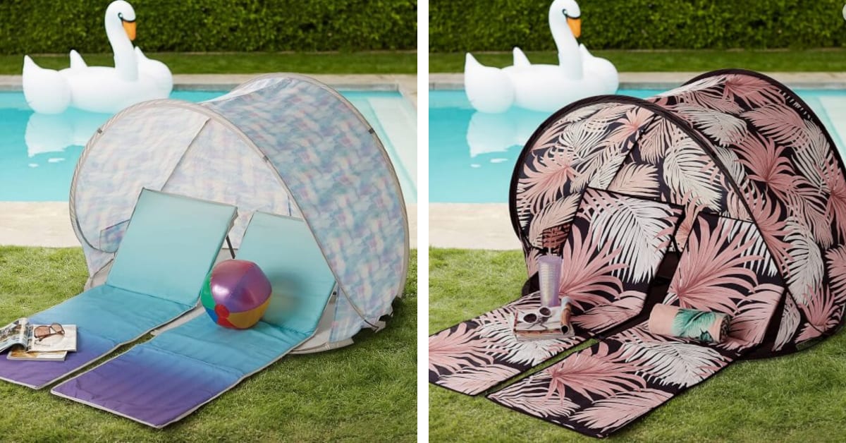 This Sea Breeze Beach Lounger Is The Perfect Way To Take A Nap Outdoors and I Need It