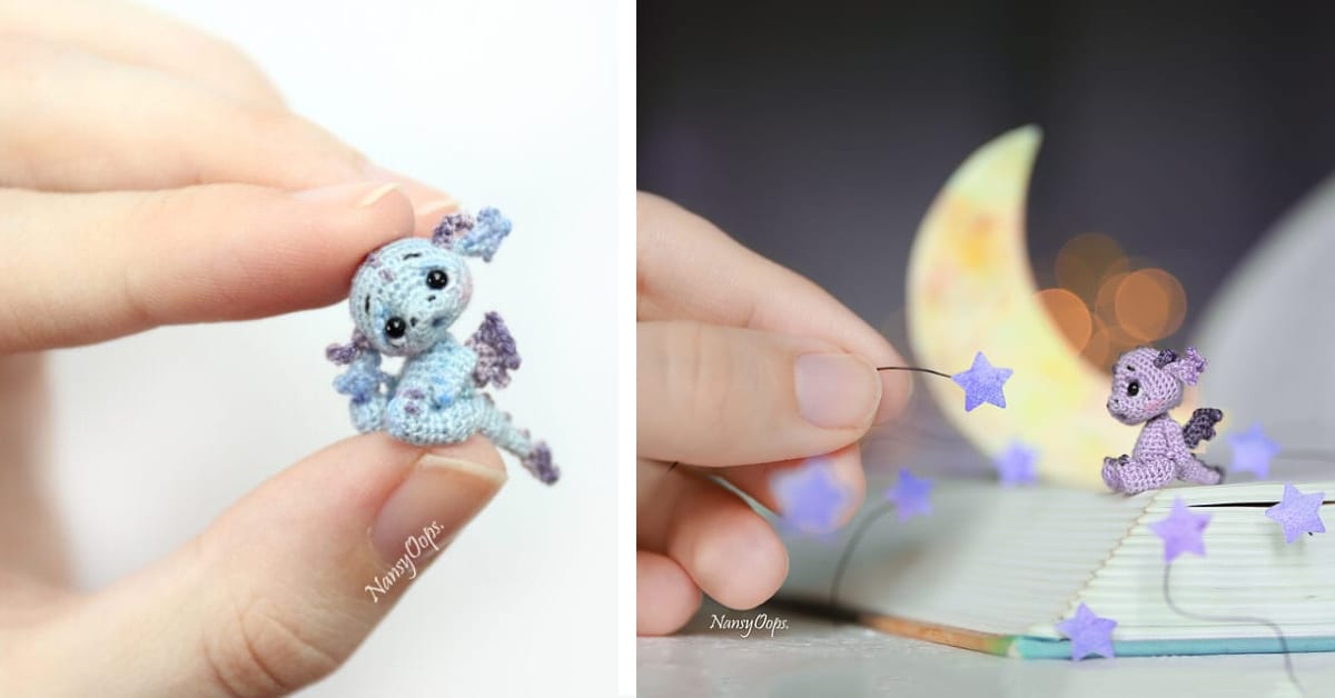 You Can Crochet Miniature Dragons and Now I Want To Make Them All