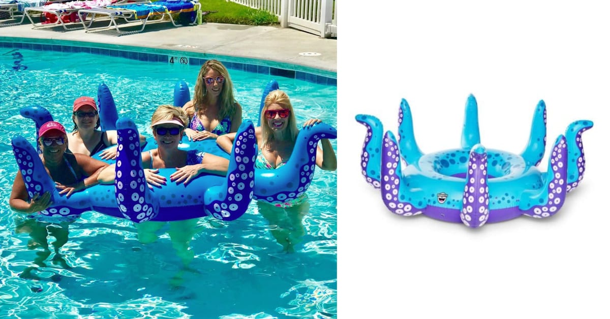 You Can Get A Giant Octopus Pool Float and I Love It
