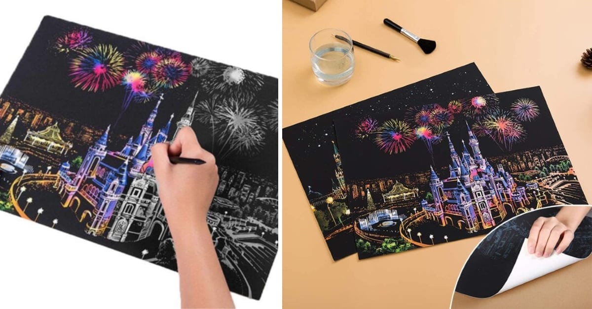 Move Over Color-By-Numbers, Scratch Painting Is The New Art Trend and I’m Trying It