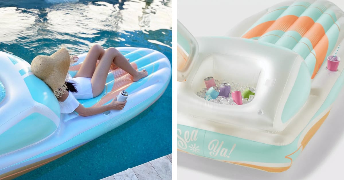 Target Has An Inflatable Speedboat Float For $40 and I Need One