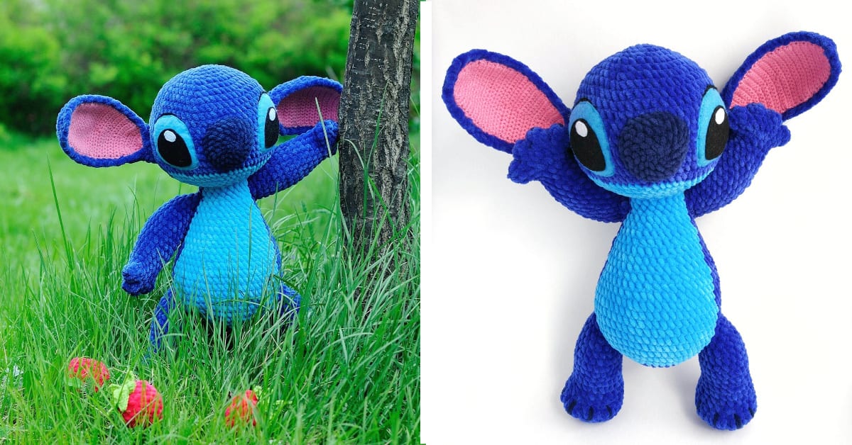 You Can Crochet Your Own Plush Stitch Doll And I Need To Make One Now