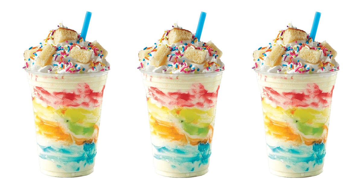 Carvel Has A New Tie-Dye Shake That Tastes Like Cake Mix and I Need One