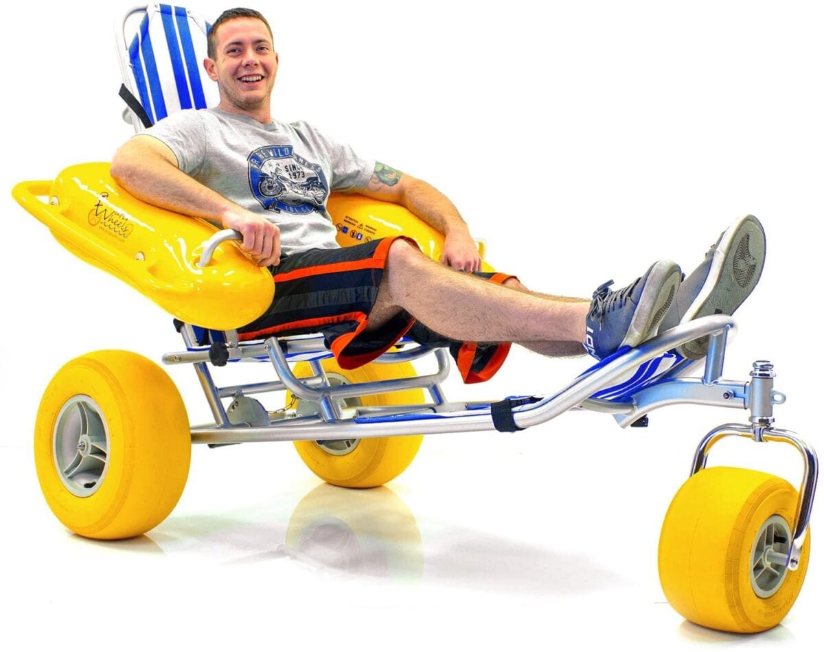 A Floating Wheelchair For The Beach and Pool Exists and It Is The ...