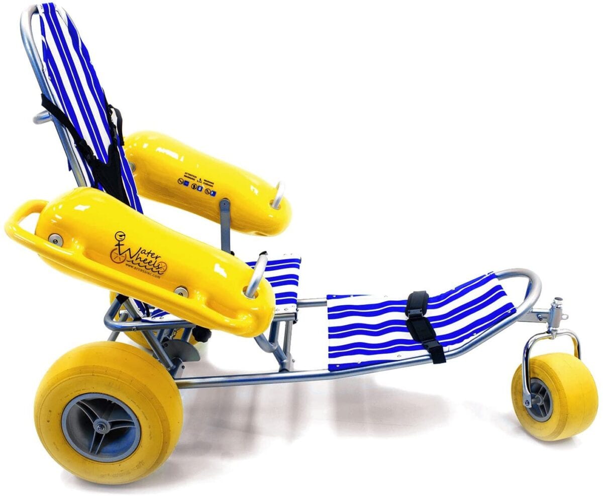 A Floating Wheelchair For The Beach and Pool Exists and It Is The ...