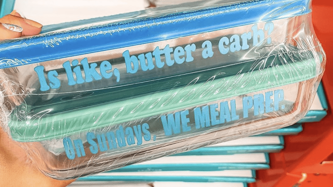 Aldi Is Selling $8 ‘Mean Girls’ Inspired Food Storage Containers and They Are So Fetch