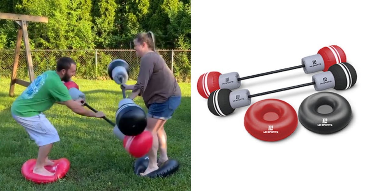 Aldi Is Selling A $20 Inflatable Jousting Set and I’m Ready To Play Fight My Spouse