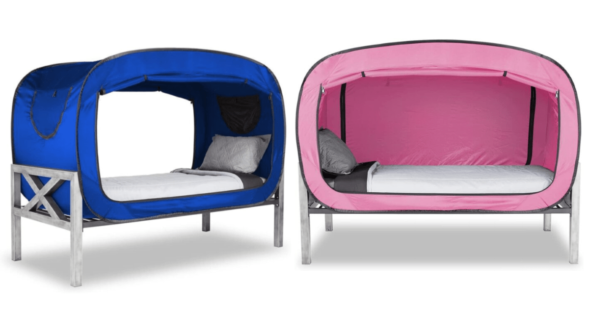 This Bed Tent Cover Allows You To Turn Your Bed Into A Private Oasis