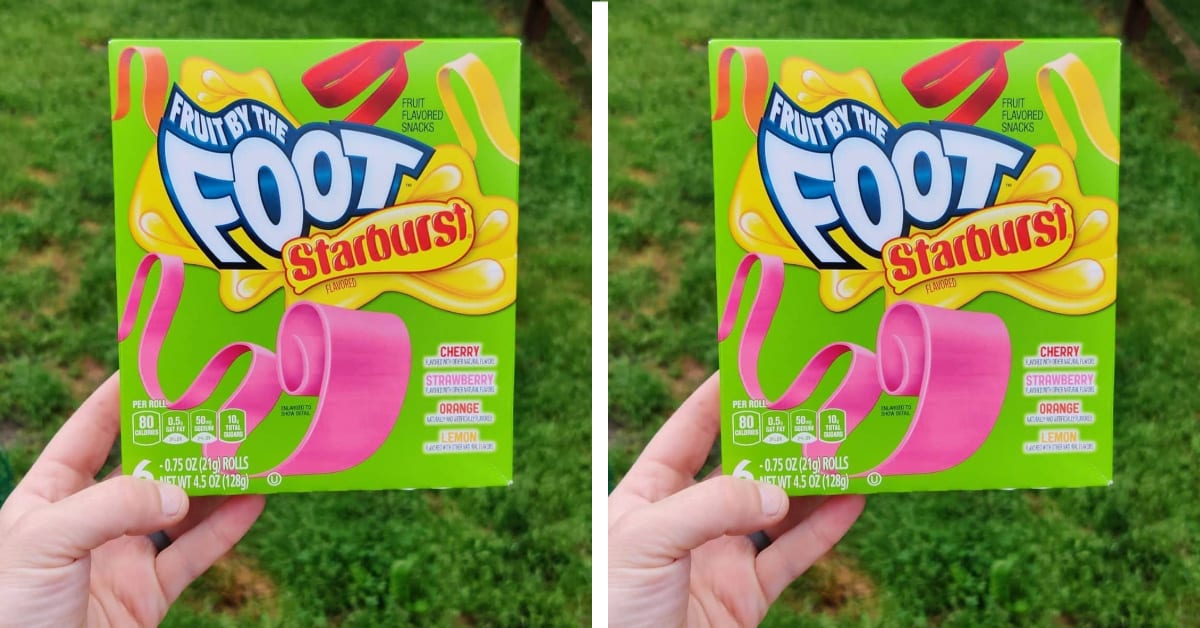Fruit By The Foot Has Come Out With Starburst Flavors And It’s Even Better Than The Candy