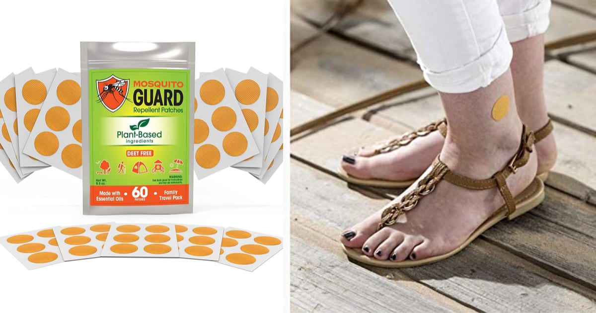 These Mosquito Repellent Stickers Provide A Natural Way To Keep You From Getting Bit and I Need Them