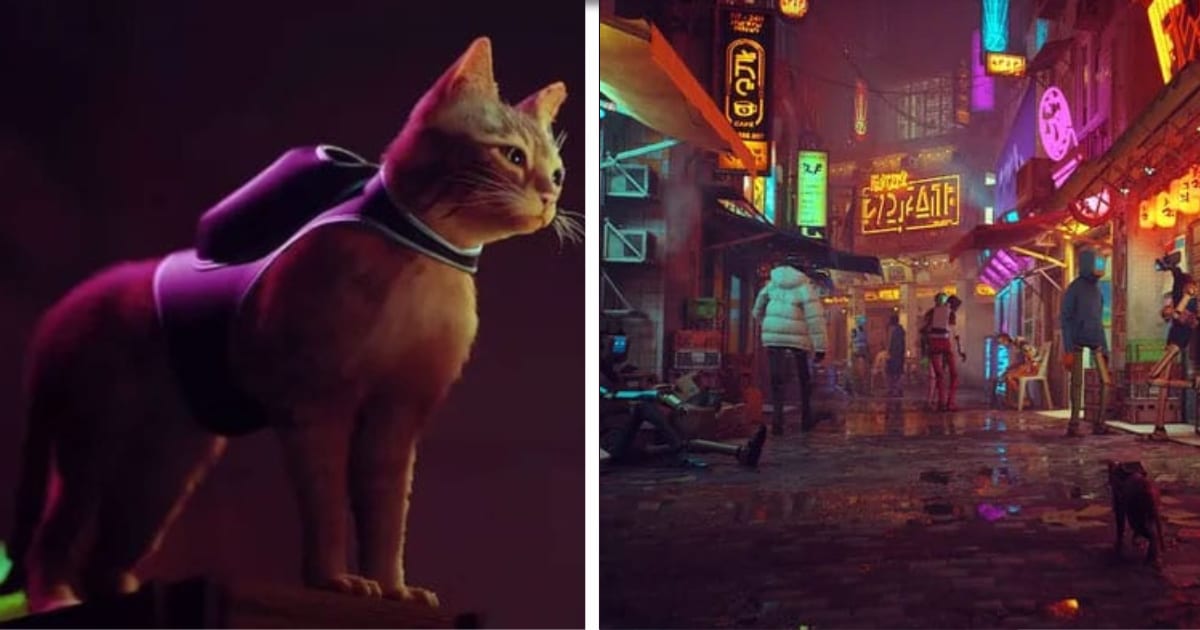 The New PlayStation 5 Game ‘Stray’ Lets You Be A Mystery Solving Cat In A Neon-Lit Cyberpunk City