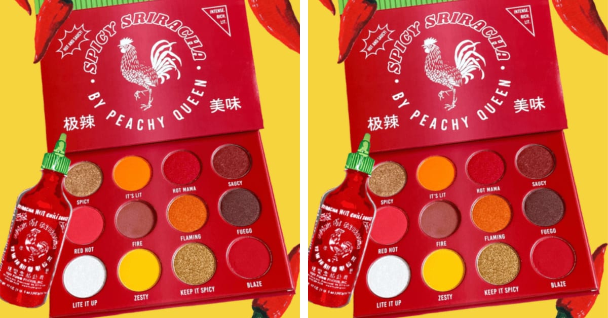 You Can Get A Spicy Sriracha Eyeshadow Palette And It’s Gorgeous