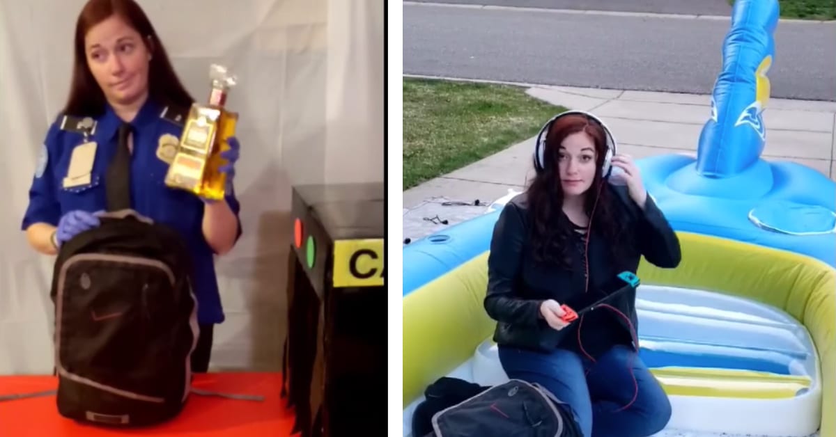 This Woman Made A Staycation Video After Her Vacation Was Cancelled and It Is Epic