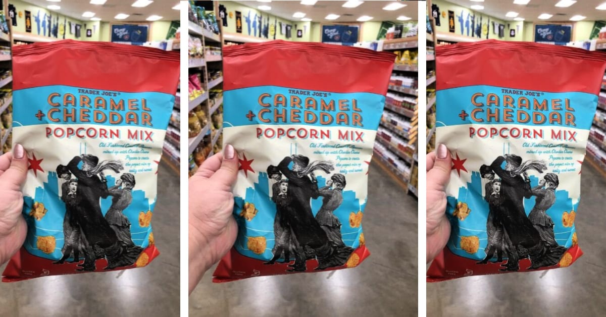Trader Joe’s Has $3 Caramel Cheddar Popcorn And I’m Already Addicted