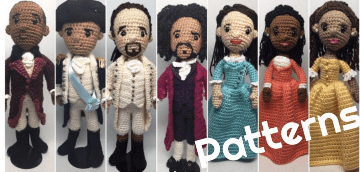 These Patterns Allow You To Crochet The Entire Cast of Hamilton