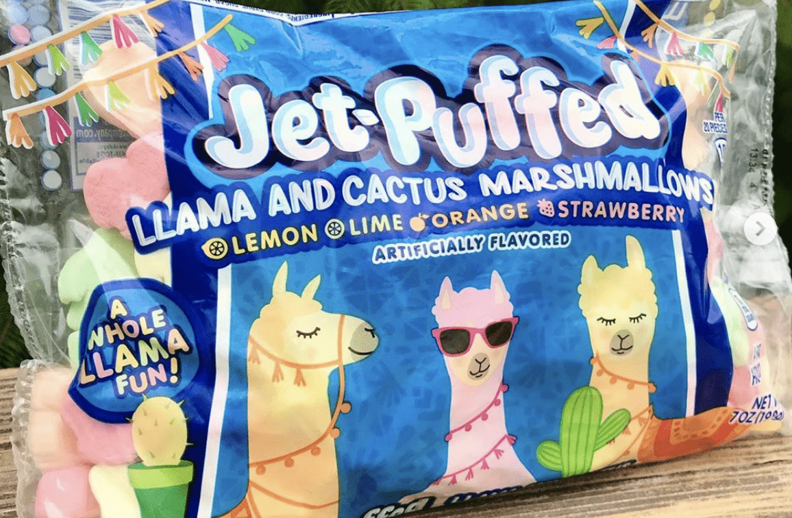 Llama & Cactus Shaped  Marshmallows That Taste Like Fruit Exist and I’m Stocking Up