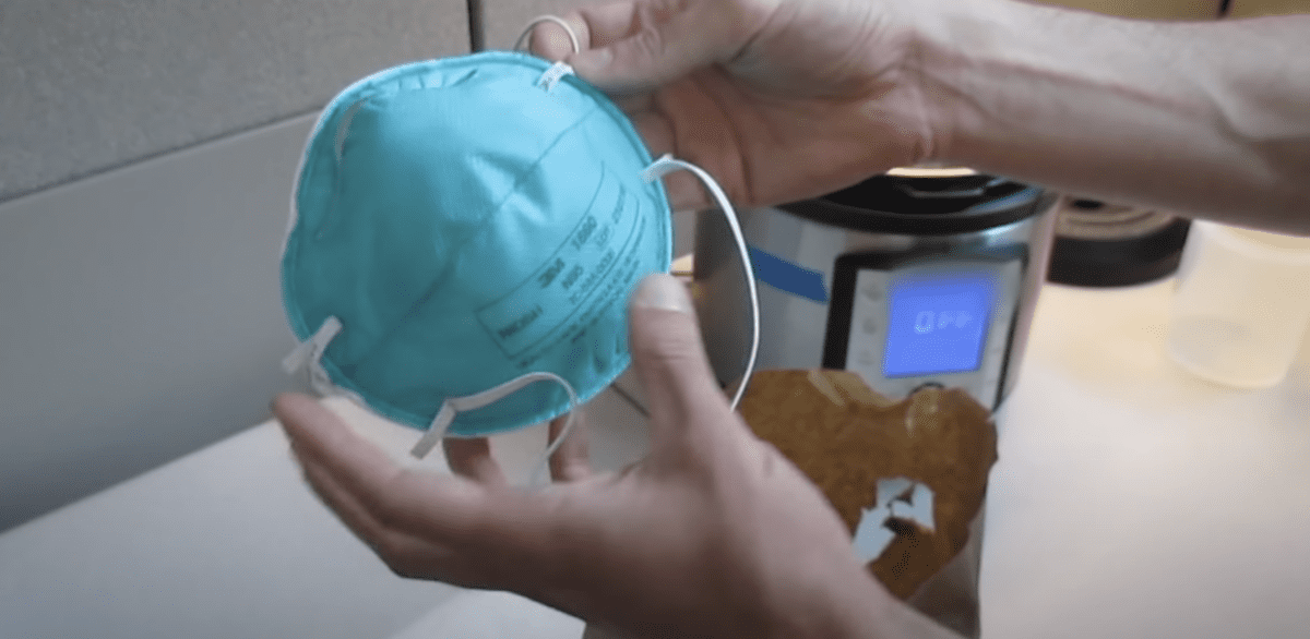 According To The Homeland Security, You Can Sanitize Your Face Masks In The Instant Pot
