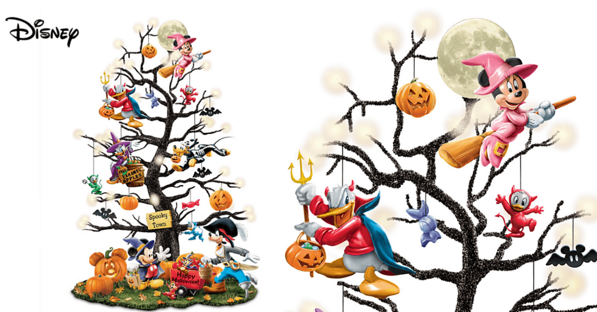 This Disney Halloween Tree Is Pure Disney Magic and I Need It