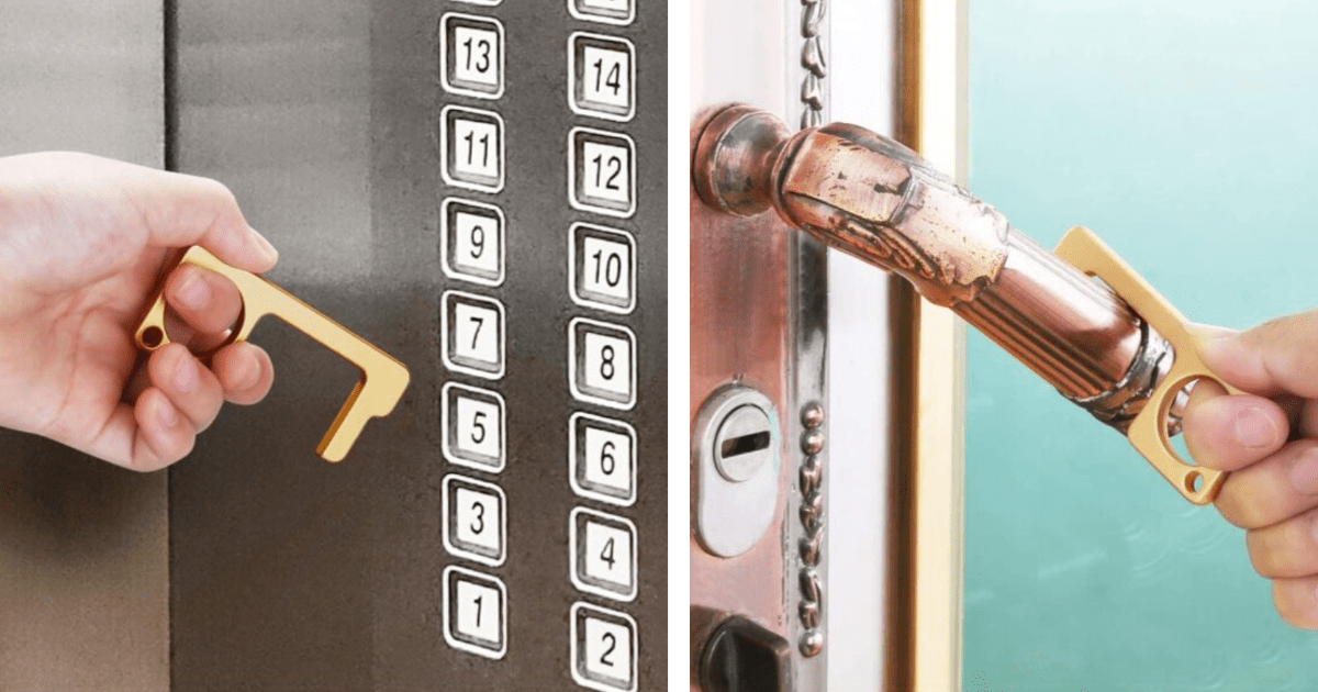 This ‘Germ Key’ Helps Keep Your Hands Clean and Free From Touching Doors Or Keypads