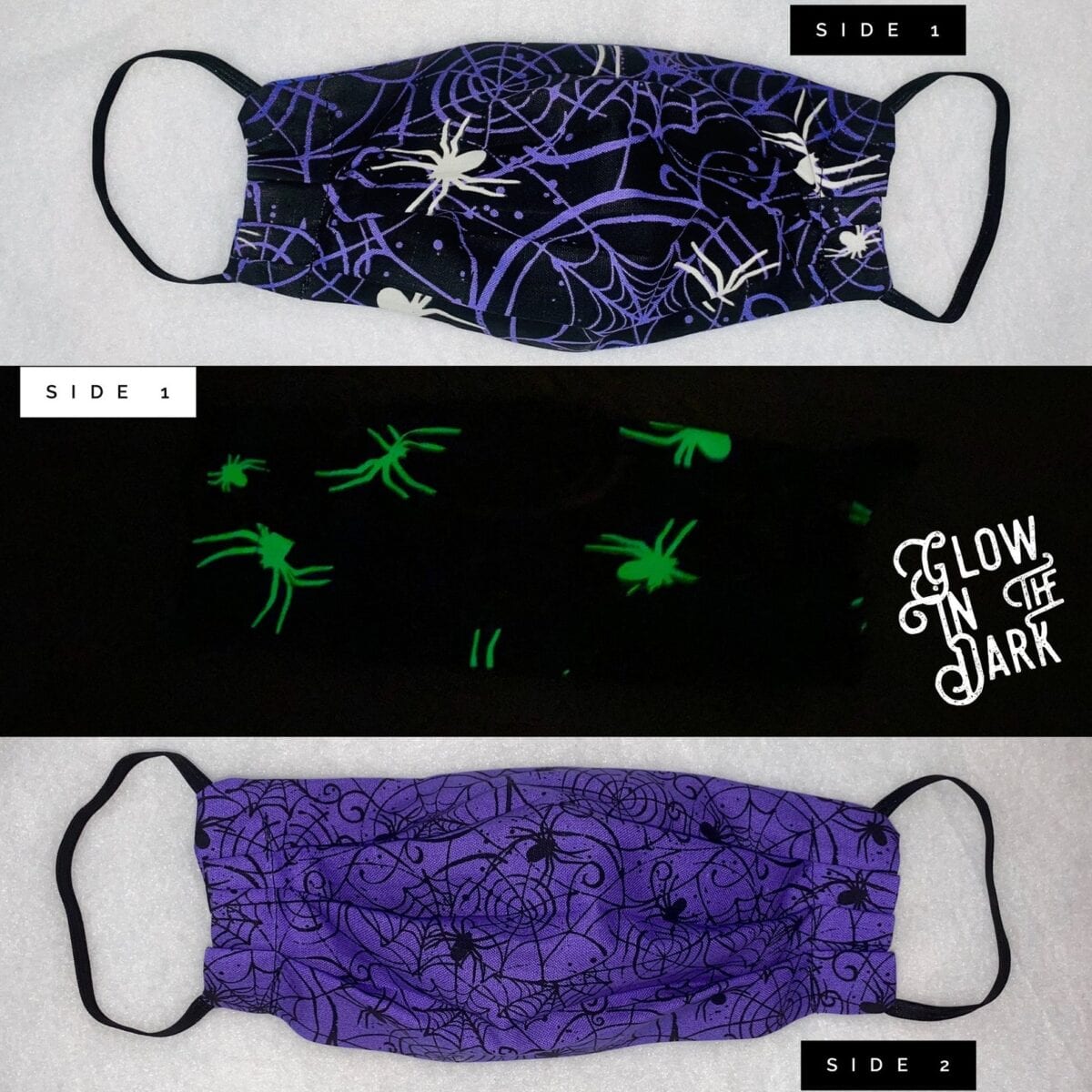 You Can Get A Spider Face Mask That Glows In The Dark Just In Time For ...