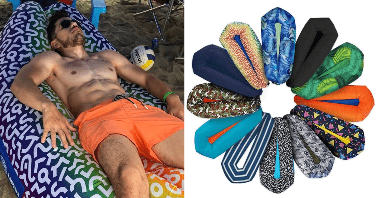 Amazon Is Selling Inflatable Couches That Allow You To Take A Nap Anywhere