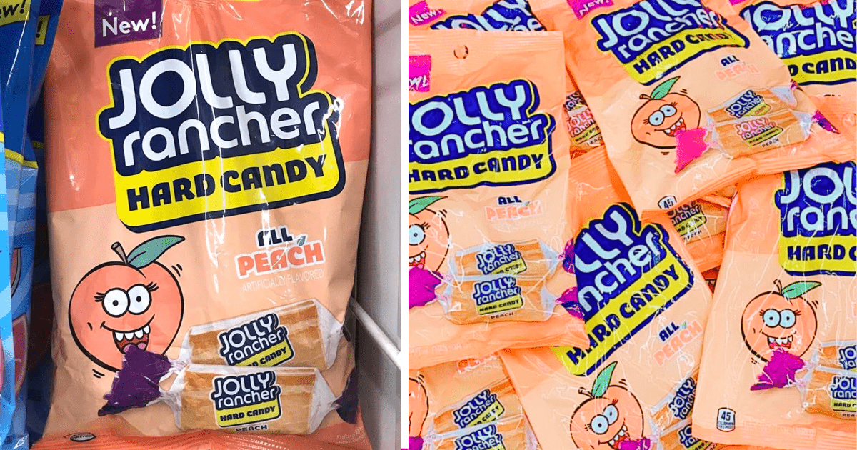 You Can Get An Entire Bag of Peach Jolly Rancher Candies and My Life Is Complete