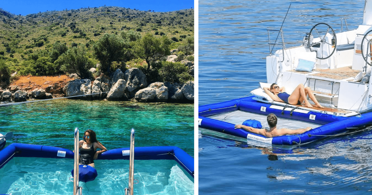 This Pool Allows You To Swim In The Ocean While Being Protected From Underwater Creatures