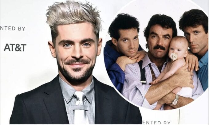 Zac Efron Will Be Starring In A Disney+ Remake Of ‘Three Men And A Baby’